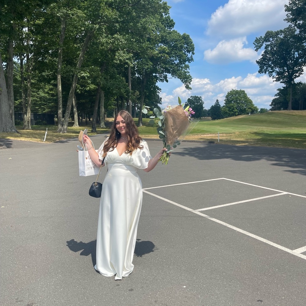 AW Bridal Ivory gown - Picture 2 of 5